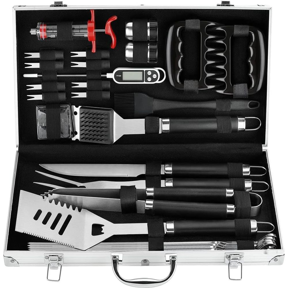 Meat Thermometer Camp - Conjunto de 26 Peças de Acessórios