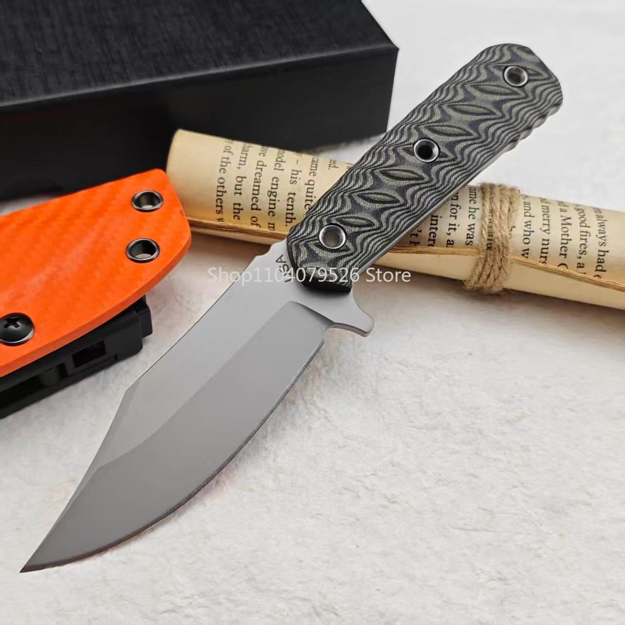 Camping Cooking Knife - Faca EDC de Lâmina Fixa RMJ