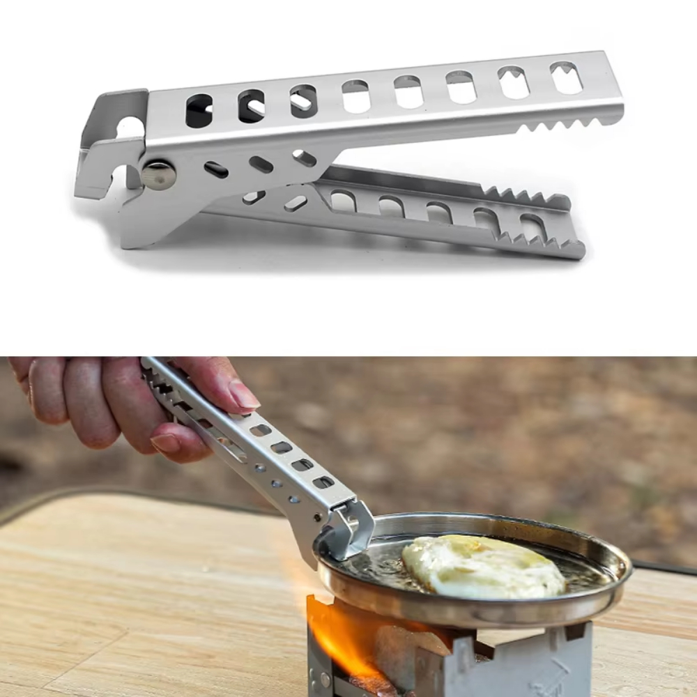Camping Cooking Hardware - Ao ar livre de alumínio anti-quente