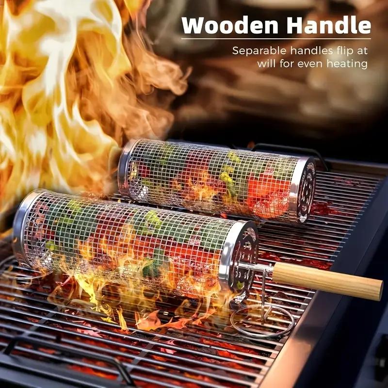 Camping Cooking Device - Cesto de Grelha para Churrasco em