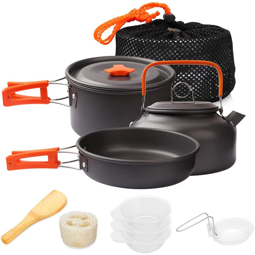 Camping Cooking Hardware - 1 pçs/1 conjunto kit de panelas