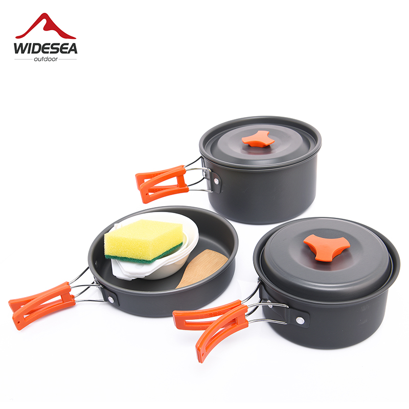 Camping Cooking Multi Tool - Widesea conjunto de panelas para acampamento