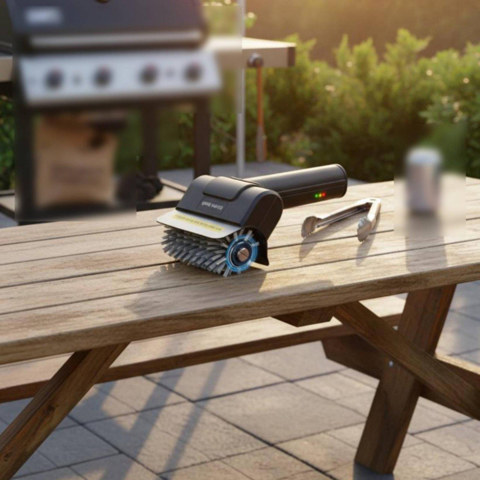 Camping Cooking Device - Escova Elétrica para Churrasqueira com Carregamento