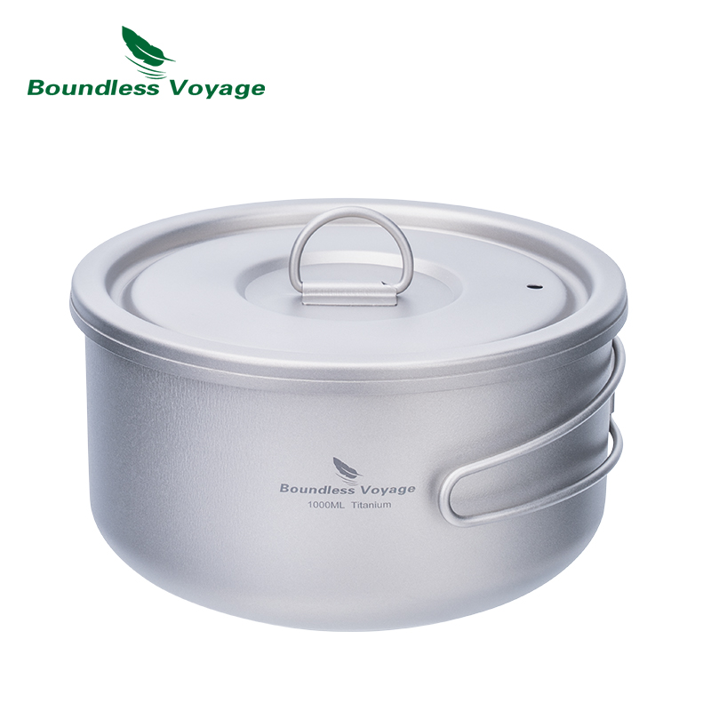 Camping Cooking Hardware - Pote de acampamento de titânio Boundless