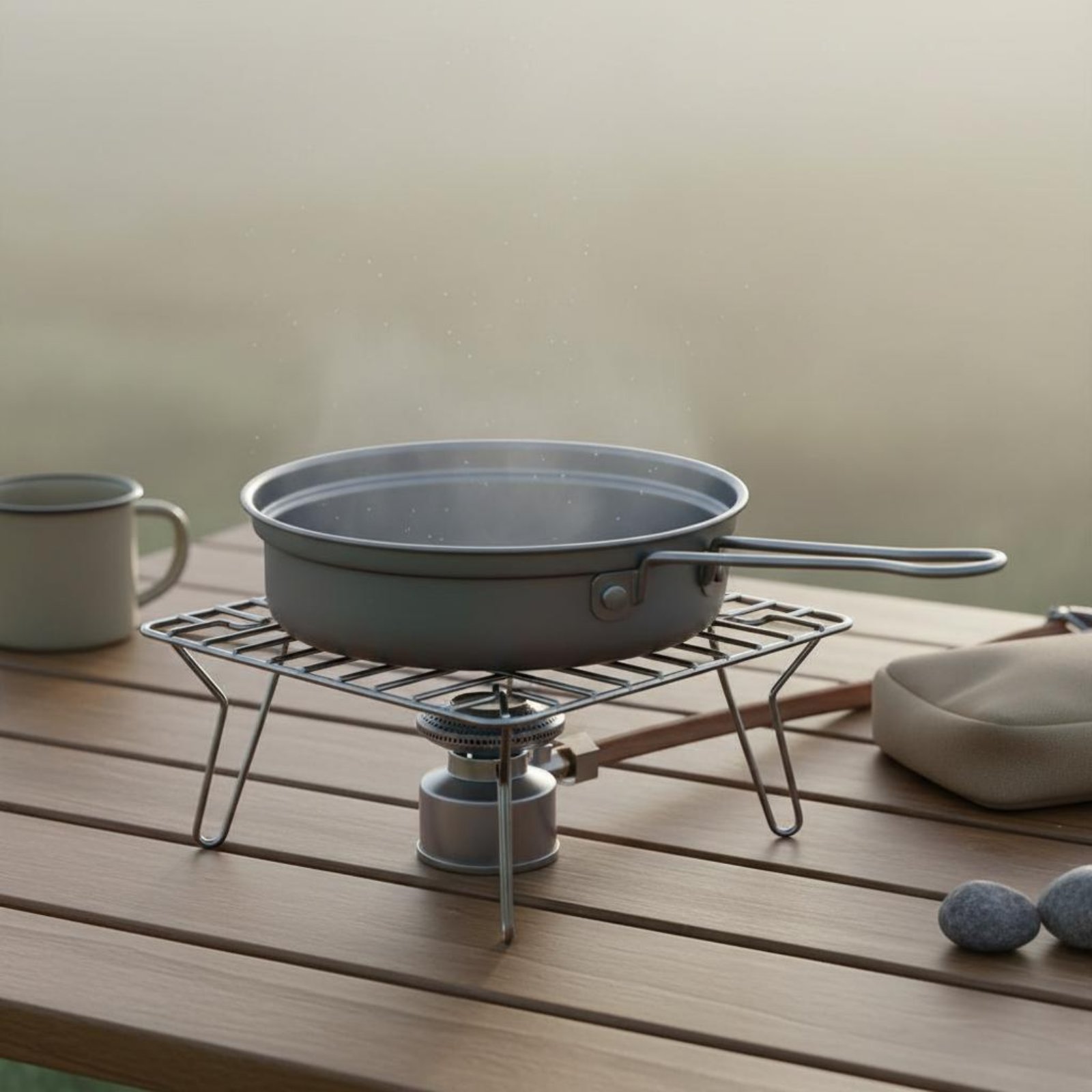 Camping Cooking And Dining Set - Conjunto de cozinha para acampamento em