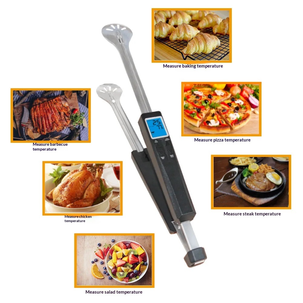 Meat Thermometer Camp - Termômetro de Leitura Instantânea Tipo Garra
