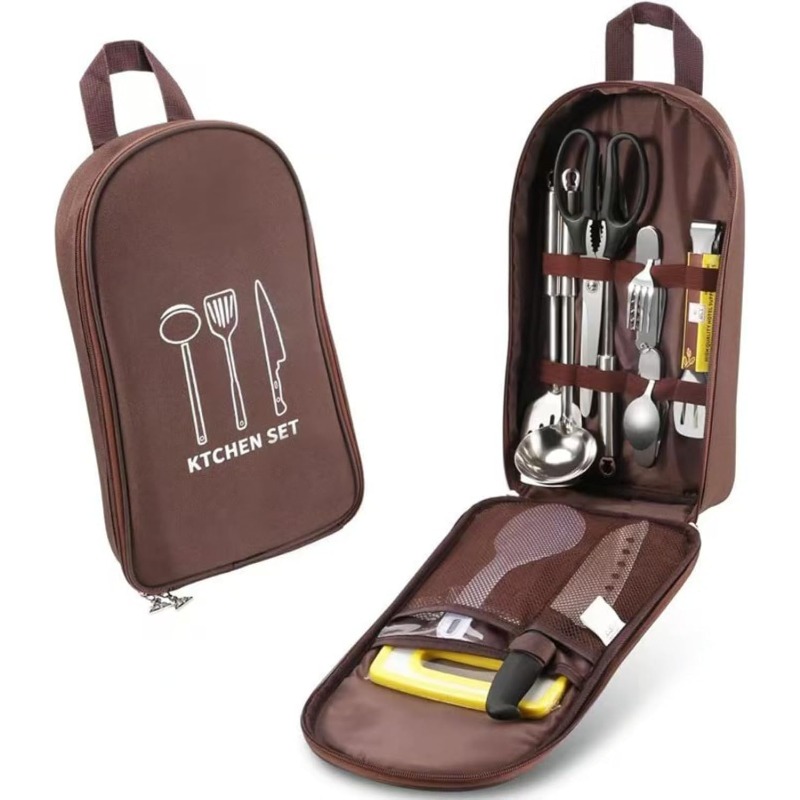 Organizador de Utensílios de C - Camping Cooking Equipment Bag avaliação e preço