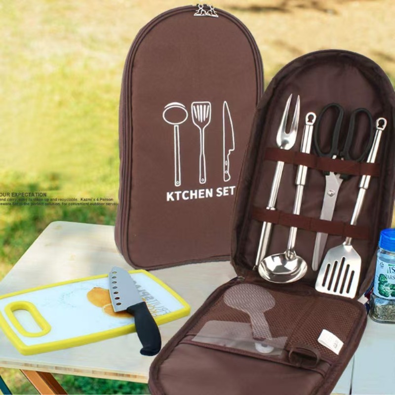 Organizador de Utensílios de C - Camping Cooking Equipment Bag avaliação e preço