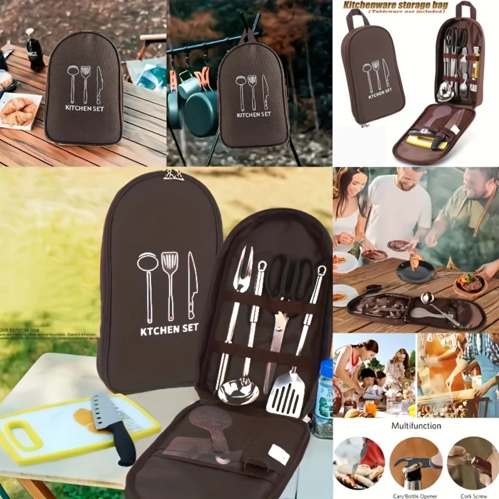 Bolsa portátil para cozinhar a - Camping Cooking Equipment Bag avaliação e preço