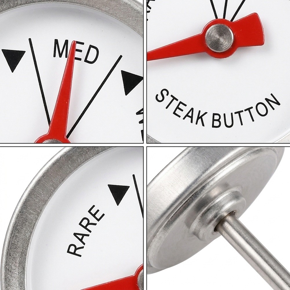 4 termômetros portáteis para c - Meat Thermometer Camp avaliação e preço