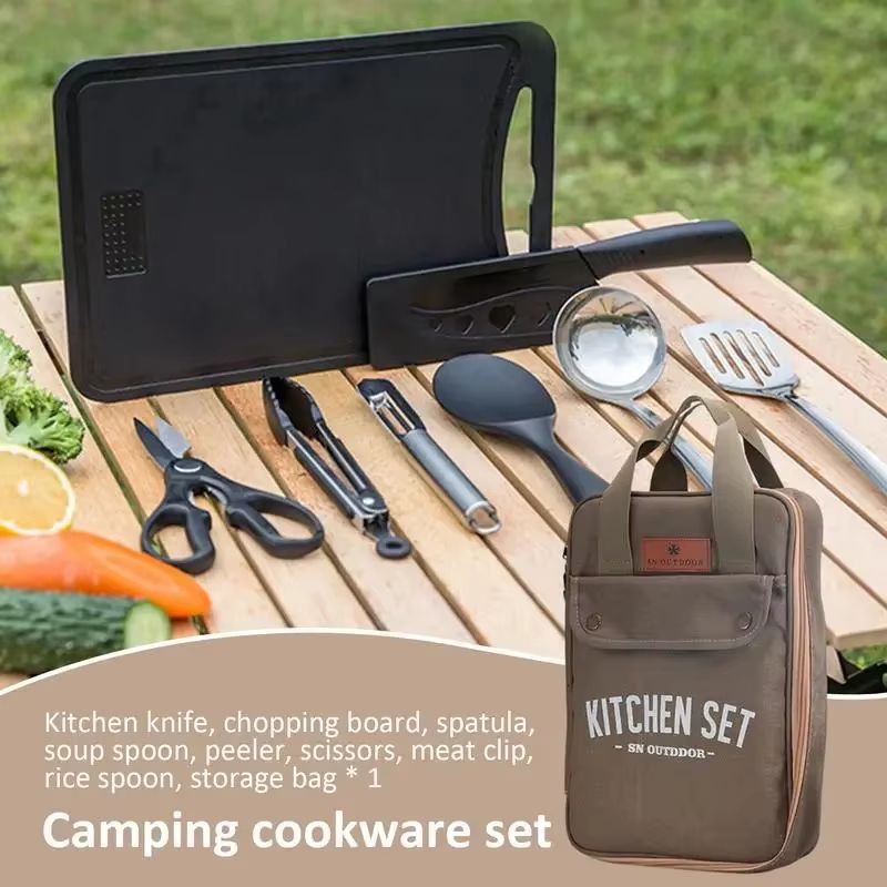 Conjunto de Utensílios de Cozi - Camping Cooking Cylinder avaliação e preço