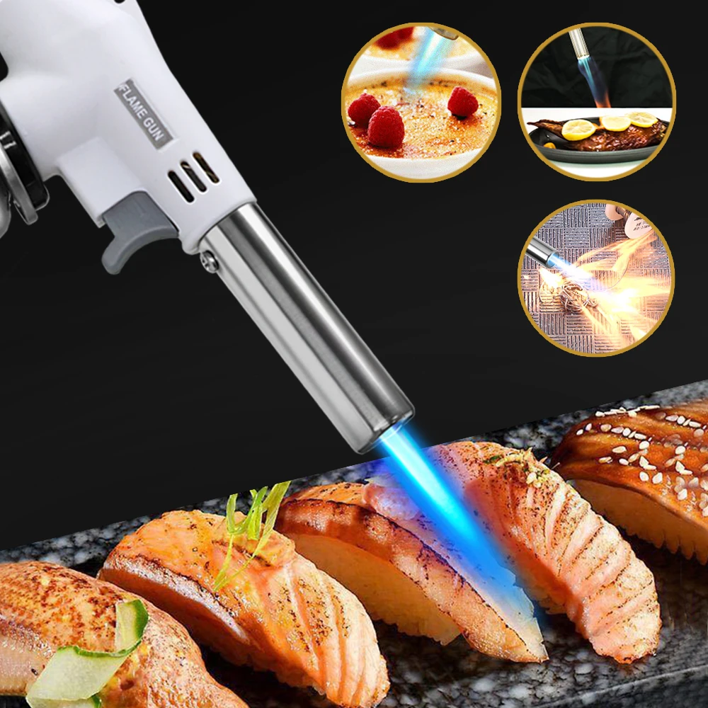 Pistola de chama de metal port - Camping Cooking Flame avaliação e preço