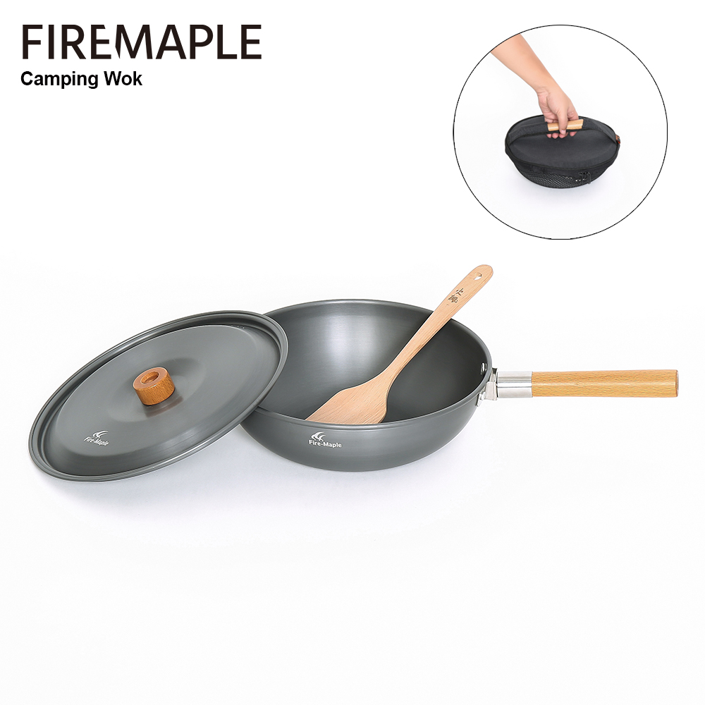 Wok de acampamento de bordo de - Camping Cooking Equipment Bag avaliação e preço