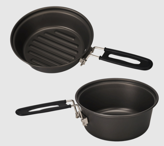 Conjunto de panelas de acampam - Camping Cooking Pot Set avaliação e preço