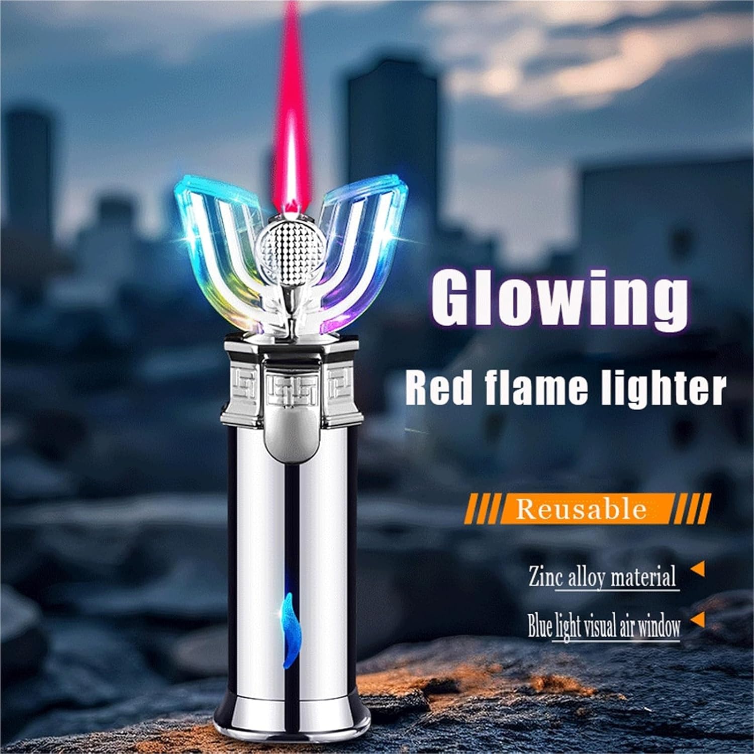 Isqueiro Criativo Sem Butano,  - Camping Cooking Flame avaliação e preço