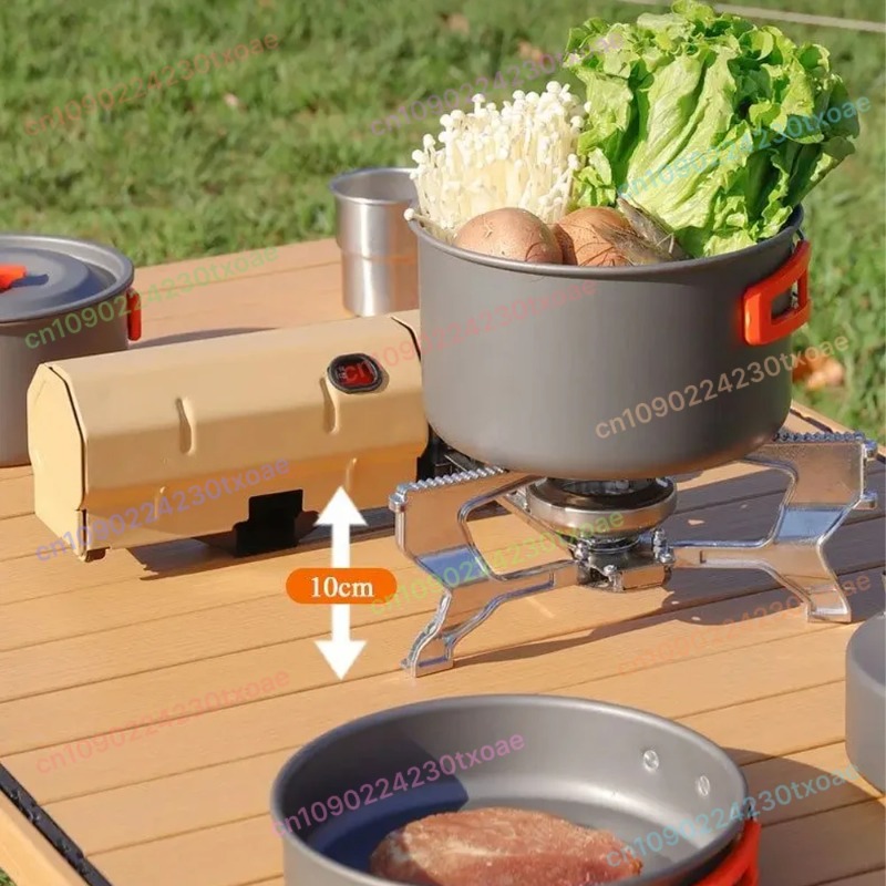 Fogão a gás portátil para acam - Camping Cooking Equipment Bag avaliação e preço
