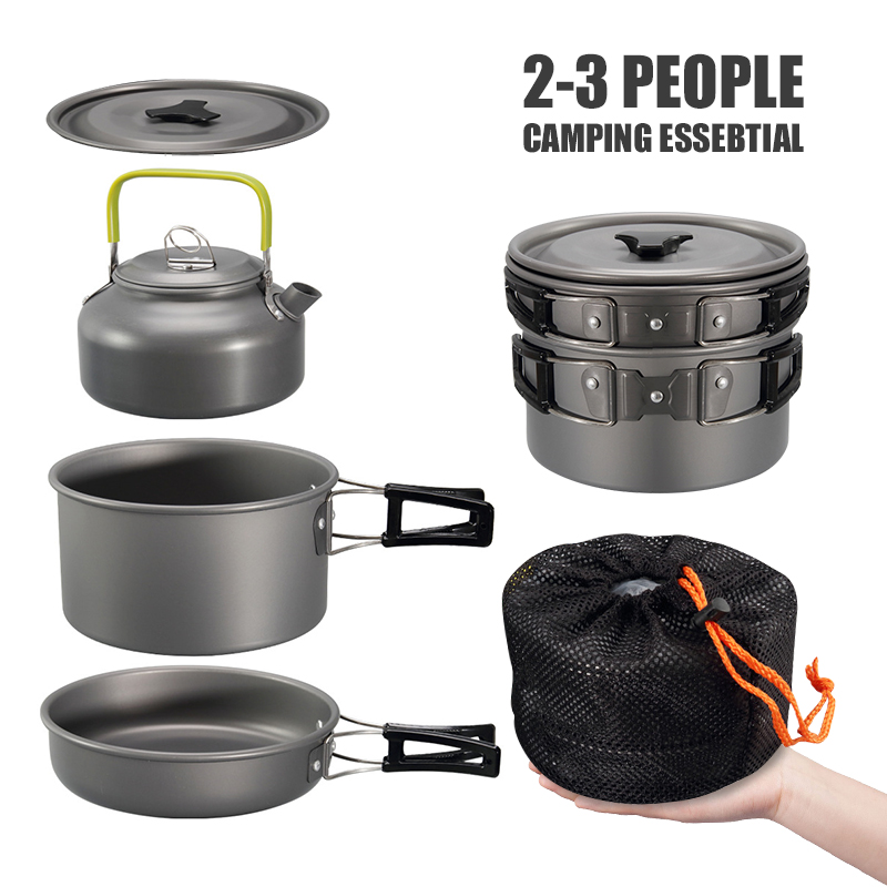 Westtune kit de panelas de aca - Camping Cooking Hardware avaliação e preço