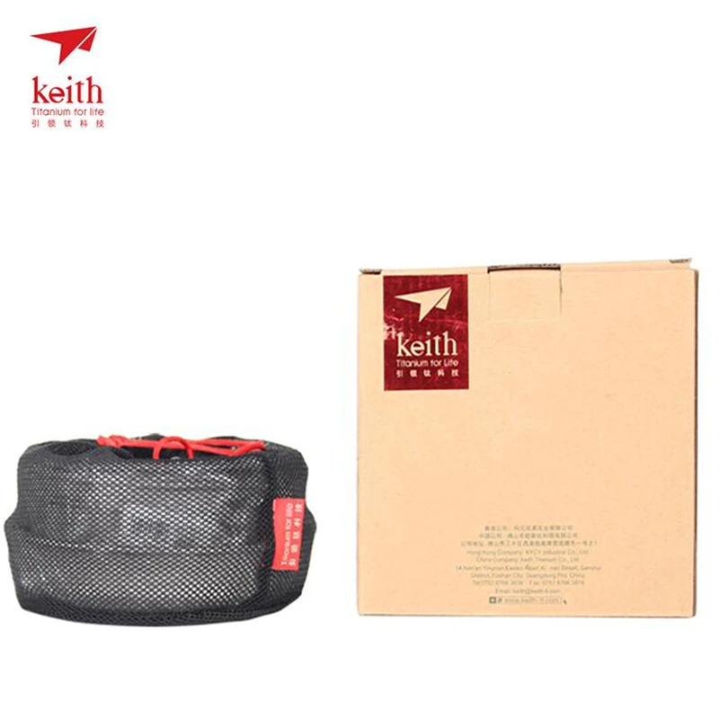 Keith-Titanium Cookware Set co - Camping Cooking Hardware avaliação e preço