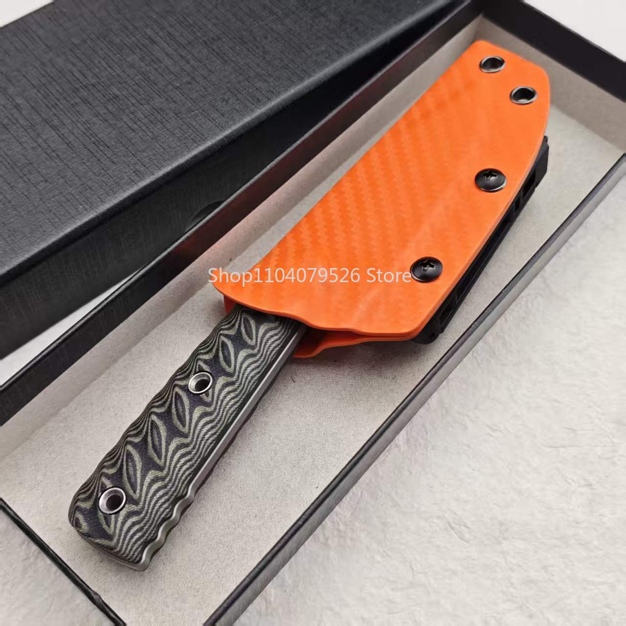 Faca EDC de Lâmina Fixa RMJ Co - Camping Cooking Knife avaliação e preço