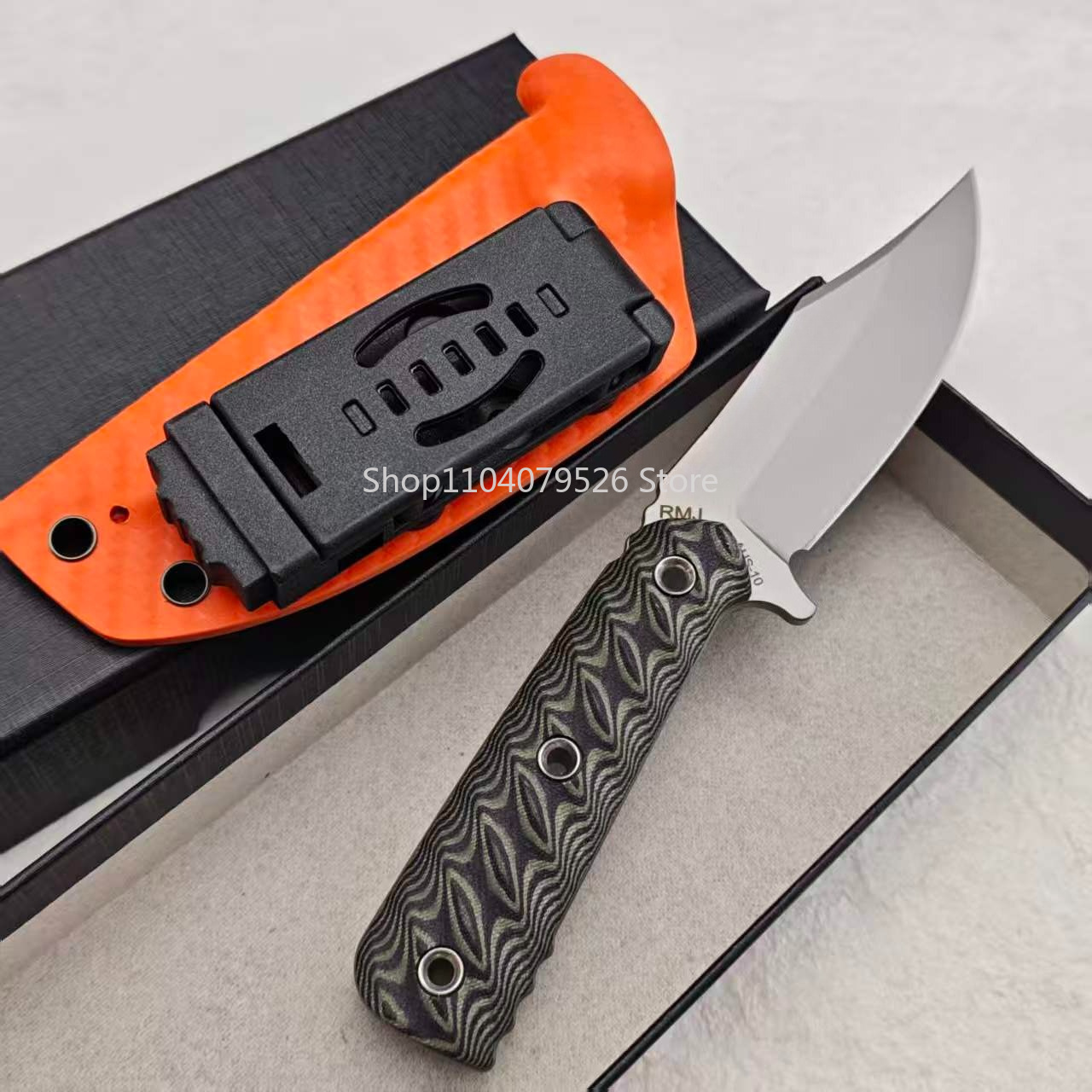 Faca EDC de Lâmina Fixa RMJ Co - Camping Cooking Knife avaliação e preço