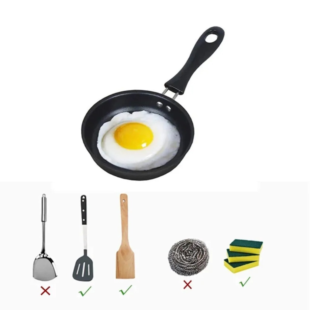 Mini frigideira com alça, frig - Campfire Cooking Anime avaliação e preço