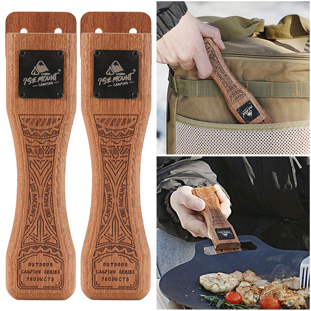 Chapa de Churrasco de Madeira  - Camping Cooking Hardware avaliação e preço