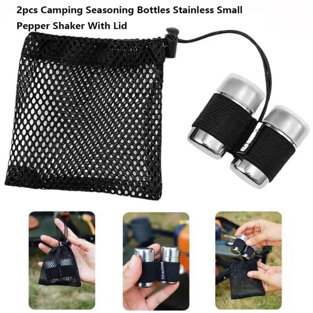 2 peças de frascos de temperos - Camping Cooking Multi Tool avaliação e preço