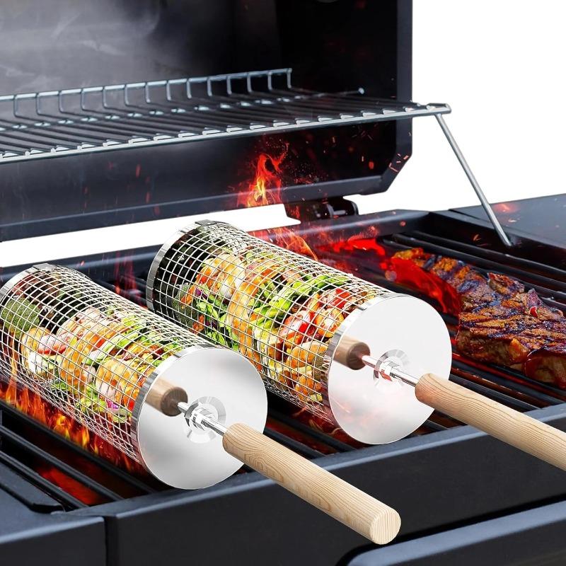 Cesto de Grelha para Churrasco - Camping Cooking Device avaliação e preço