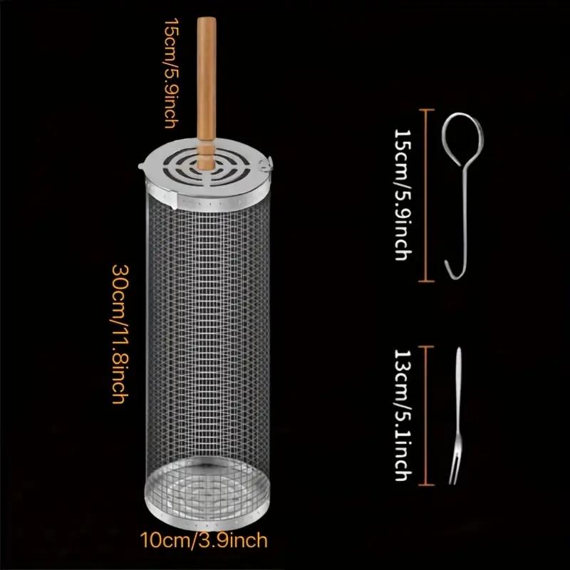 Cesto de Grelha para Churrasco - Camping Cooking Device avaliação e preço