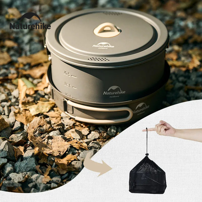 Naturehike 2025 novo conjunto  - Quality Camping Cooking Set avaliação e preço