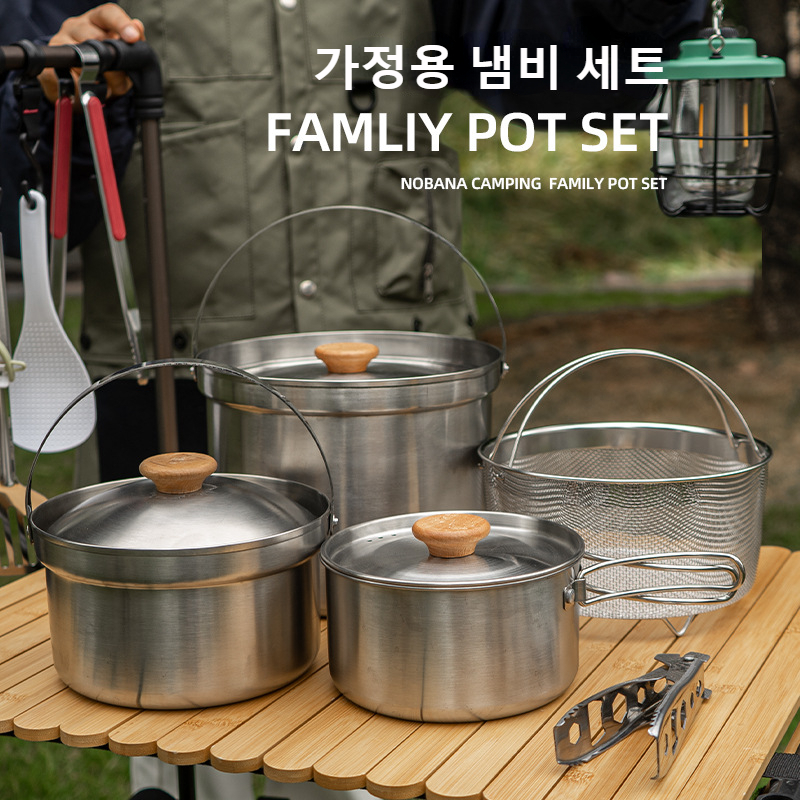 Nobana mais novo conjunto de p - Camping Cooking Hardware avaliação e preço