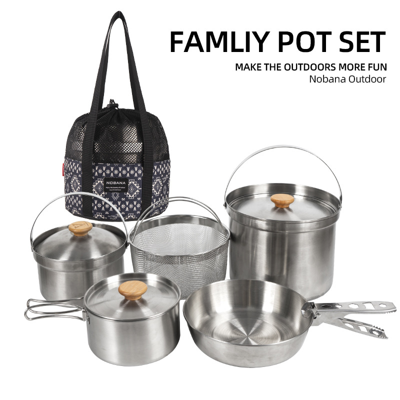Nobana mais novo conjunto de p - Camping Cooking Hardware avaliação e preço