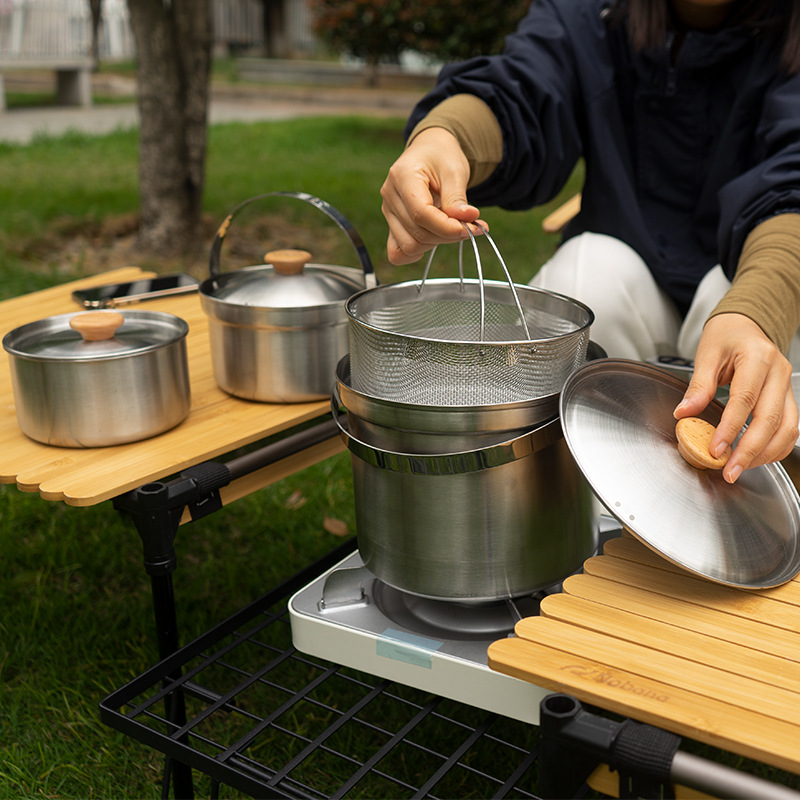 Nobana mais novo conjunto de p - Camping Cooking Hardware avaliação e preço