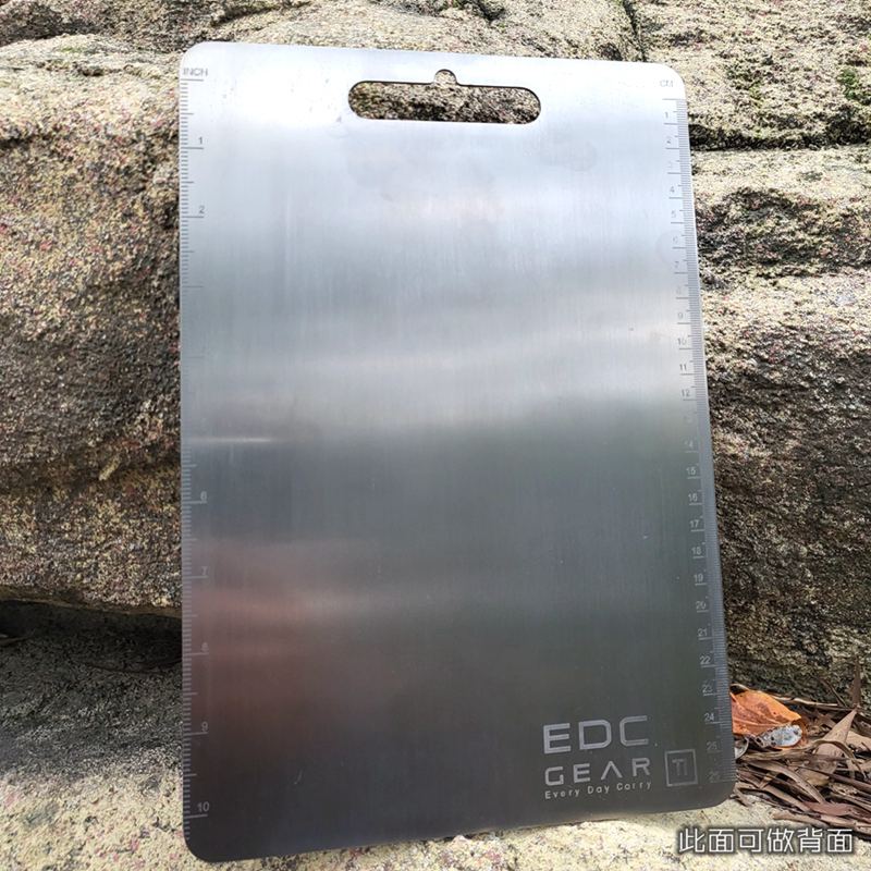 Placa De Corte De Liga De Titâ - Camping Cooking Multi Tool avaliação e preço