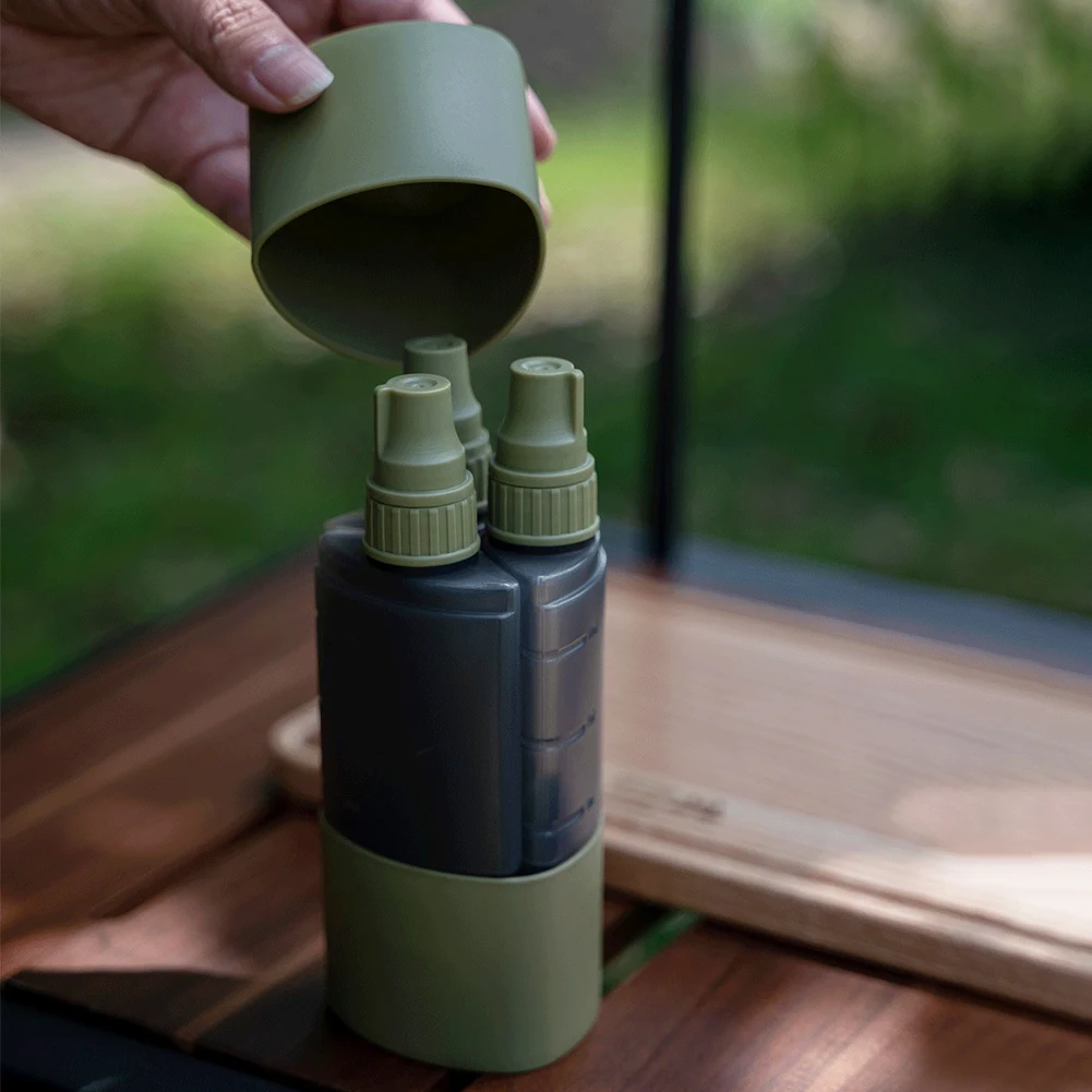 3 em 1 garrafa dispensadora de - Camping Cooking Cylinder avaliação e preço