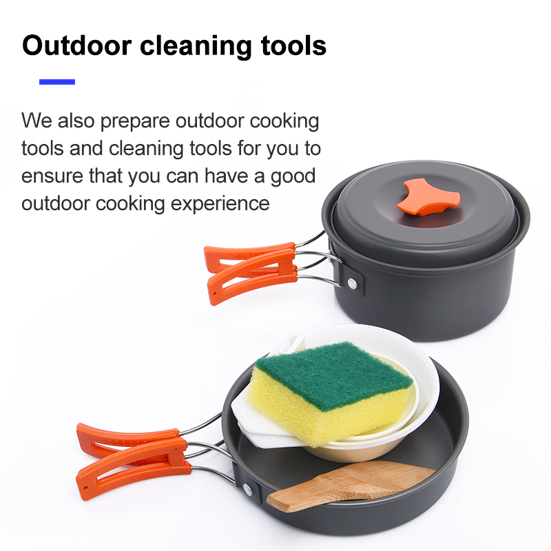 Widesea conjunto de panelas pa - Camping Cooking Multi Tool avaliação e preço