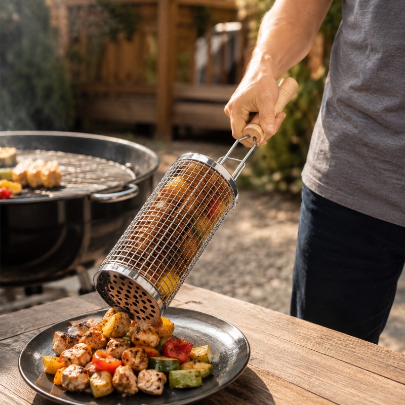 Conjunto de Cestas Redondas pa - Camping Cooking Device avaliação e preço