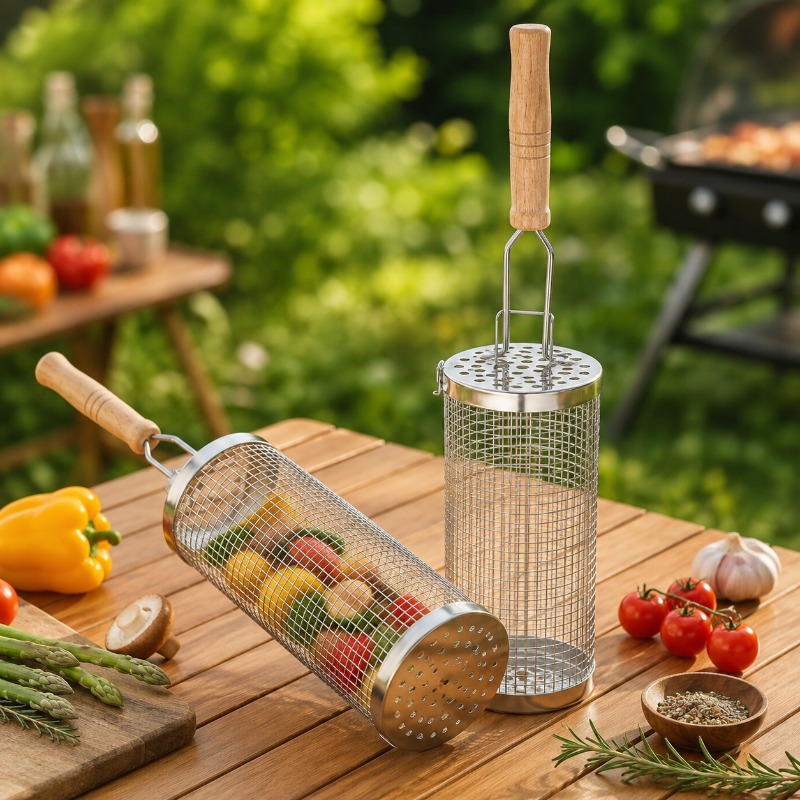 Conjunto de Cestas Redondas pa - Camping Cooking Device avaliação e preço