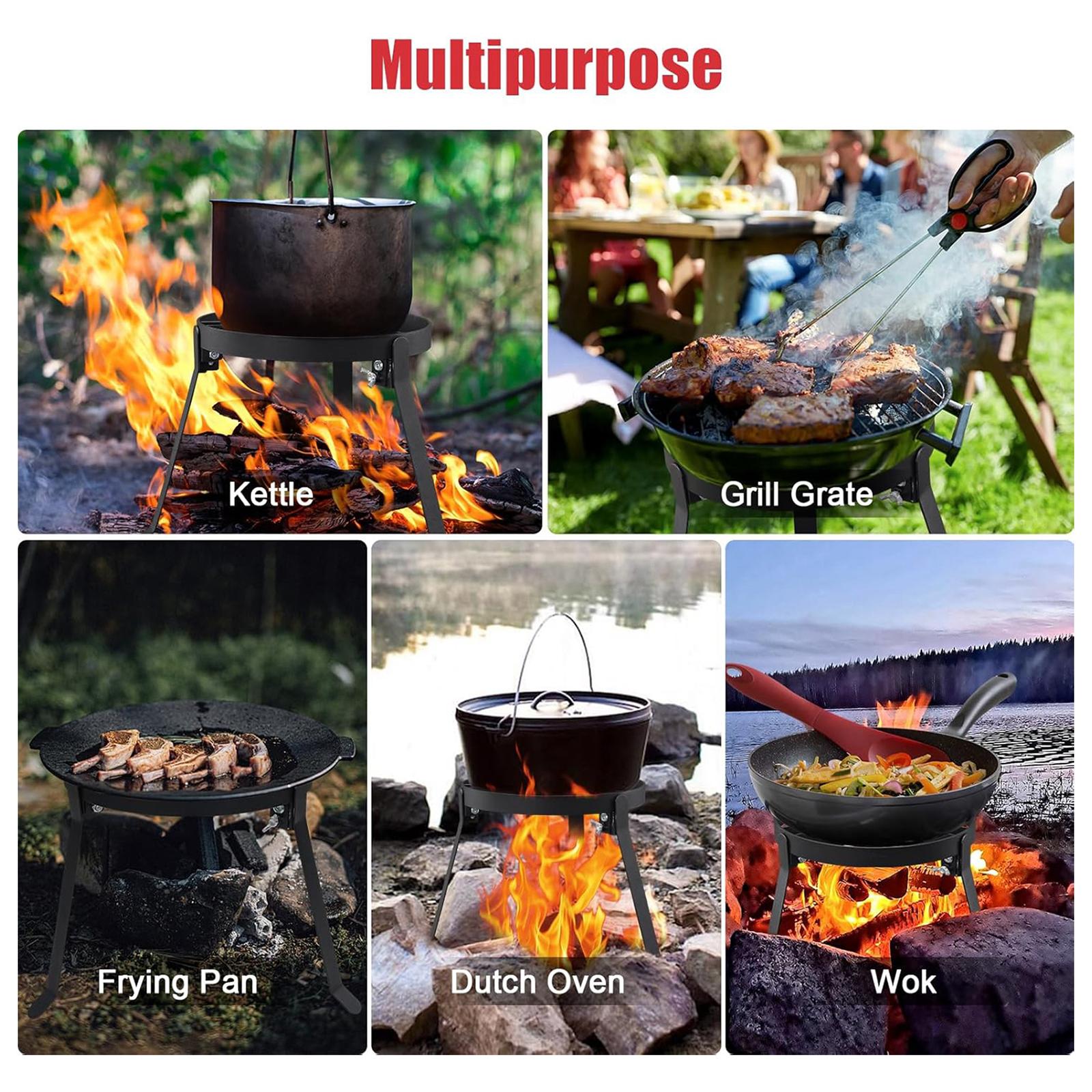 Suporte de Cozimento Dobrável  - Campfire Cooking Anime avaliação e preço