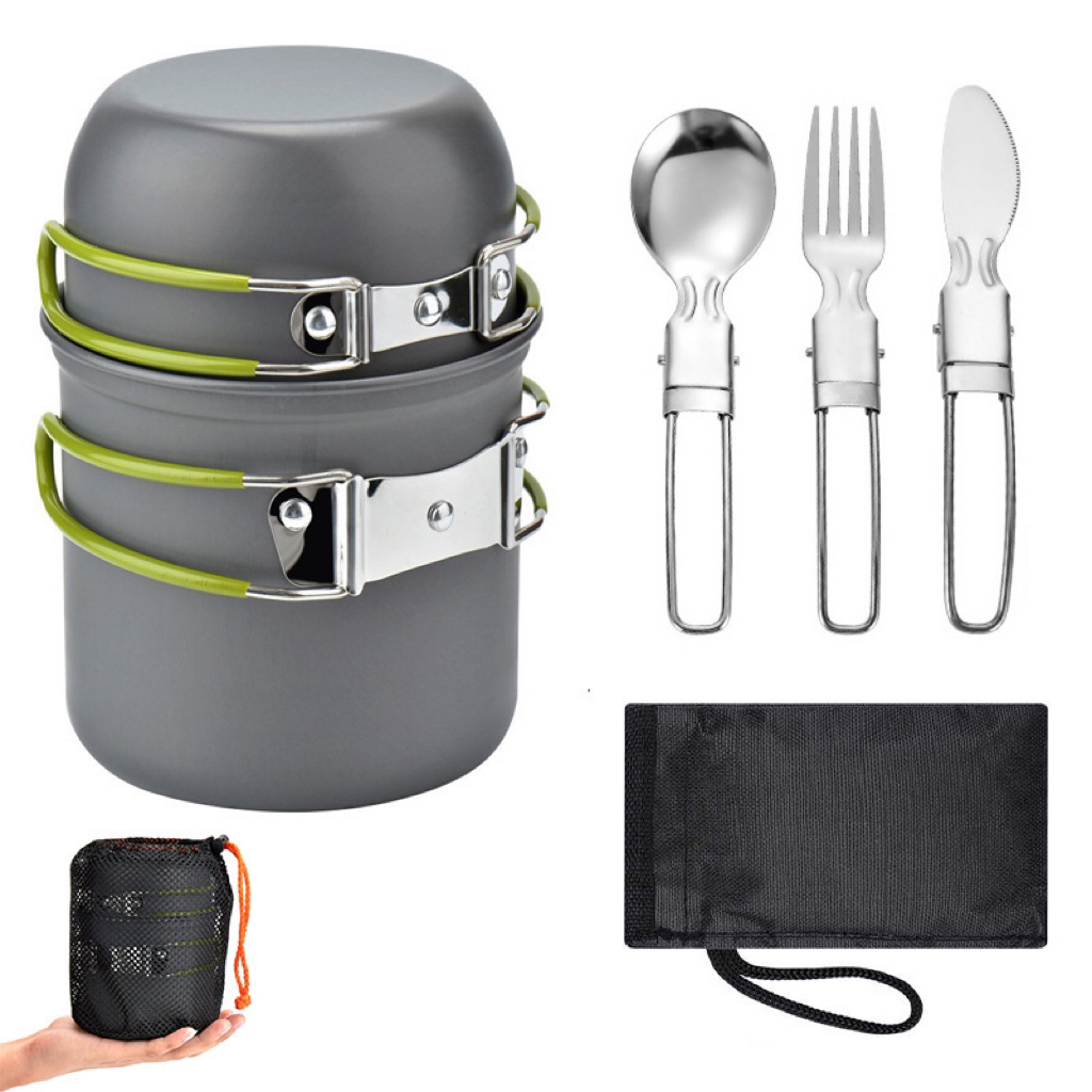 Outdoor Travel Camping Cookwar - Camping Cooking Equipment Bag avaliação e preço