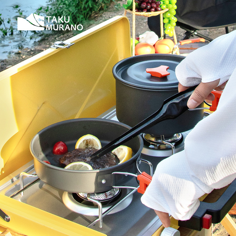 Conjunto de Utensílios de Cozi - Camping Cooking Hardware avaliação e preço