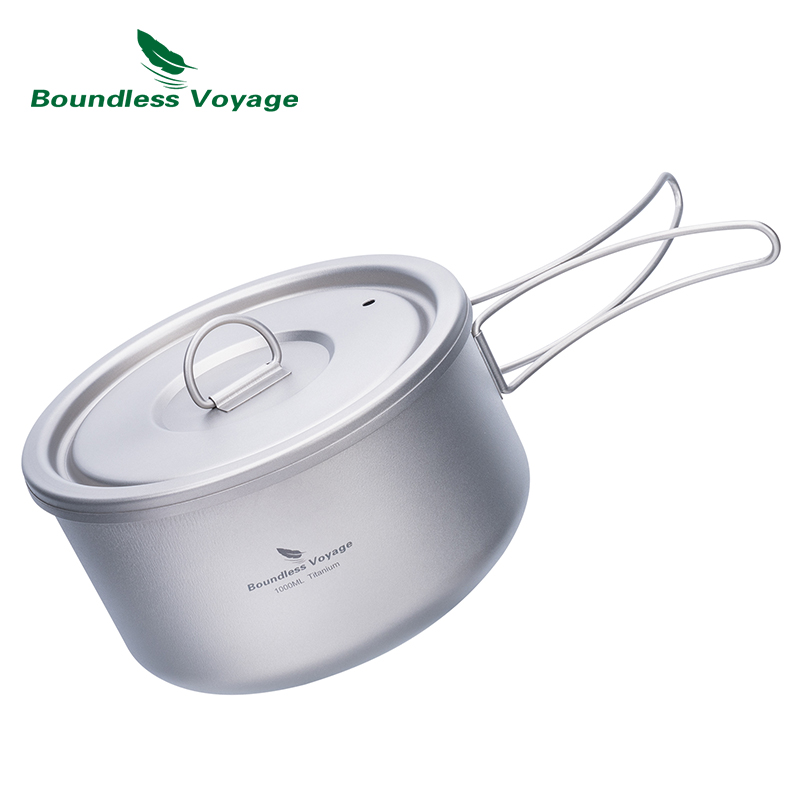 Pote de acampamento de titânio - Camping Cooking Hardware avaliação e preço
