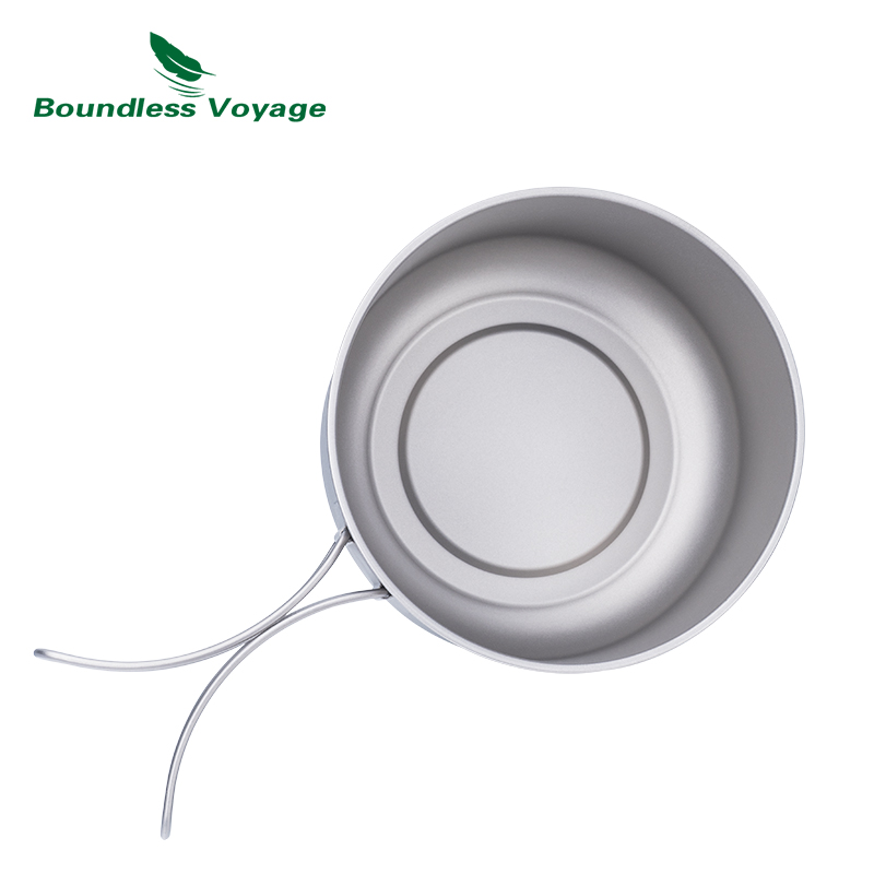 Pote de acampamento de titânio - Camping Cooking Hardware avaliação e preço