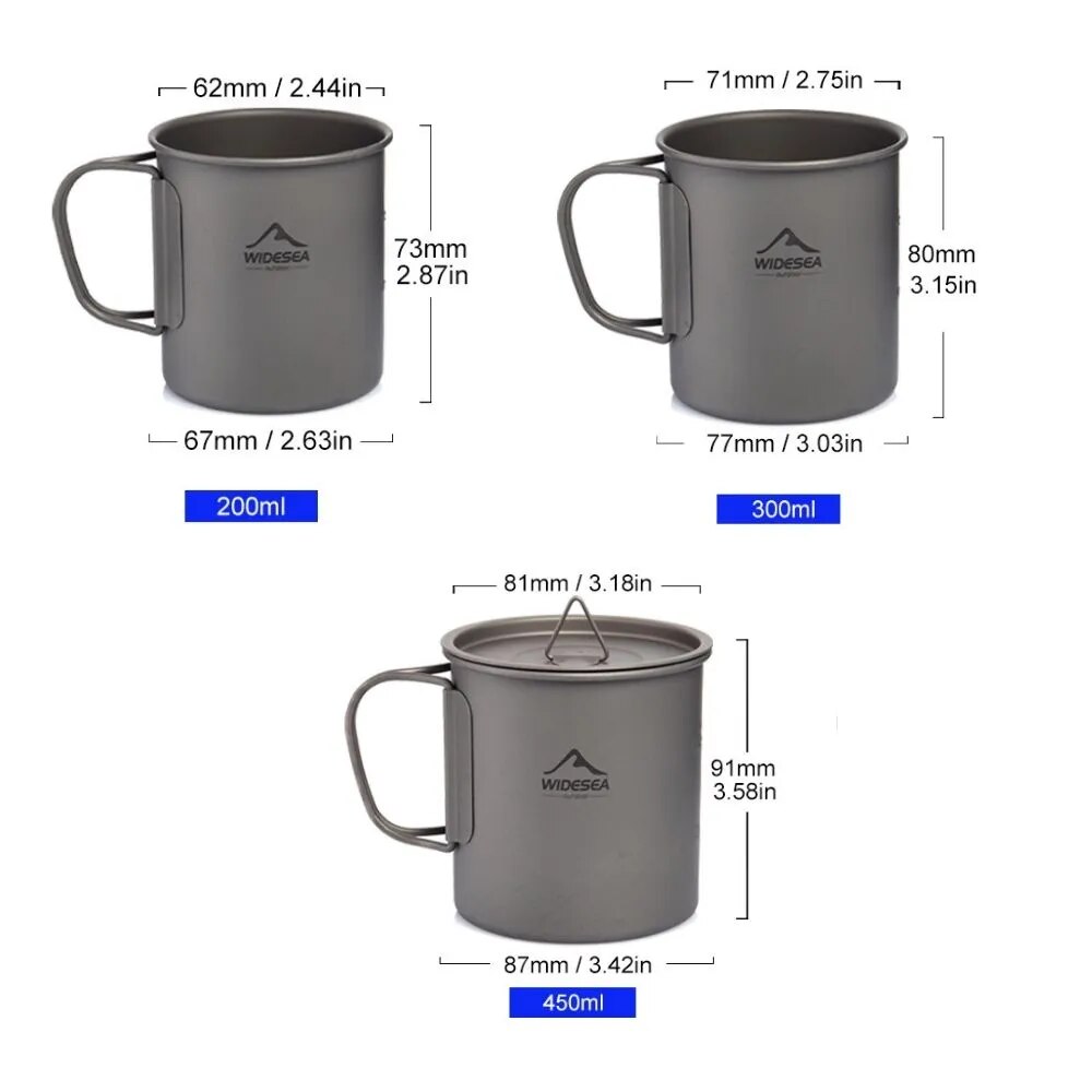 Coleção AliExpress Widesea-Tit - Camping Cooking And Dining Set avaliação e preço
