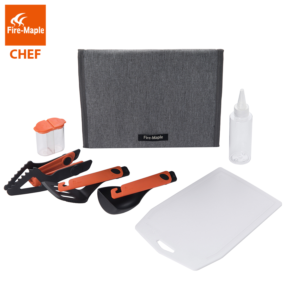 Fire Maple-Kit Utensílio De Co - Camping Cooking Essentials Kit avaliação e preço