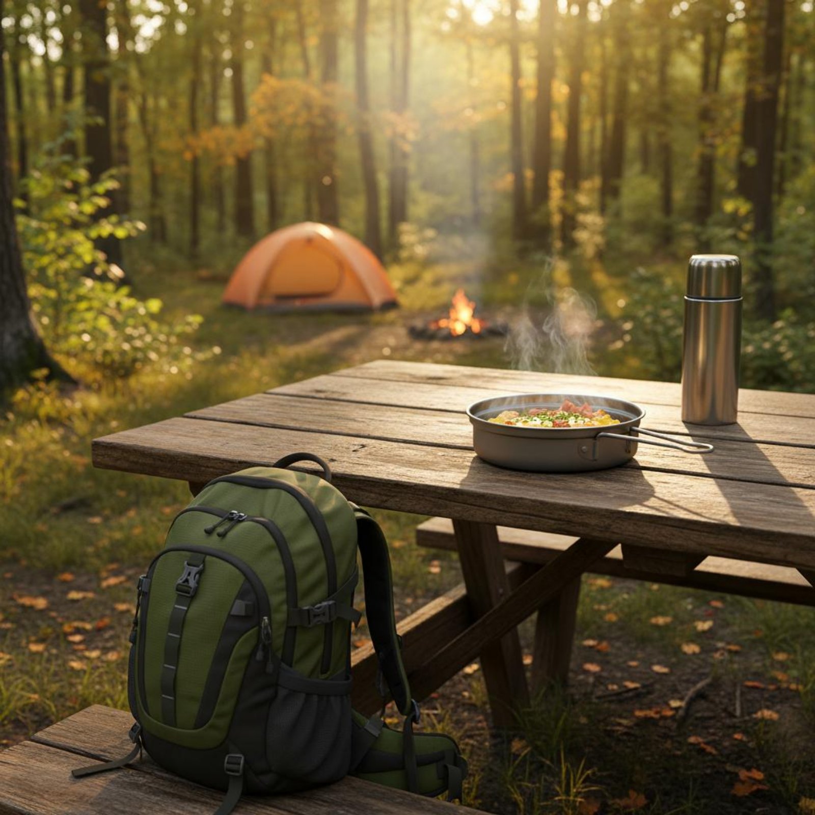 Conjunto de cozinha para acamp - Camping Cooking And Dining Set avaliação e preço