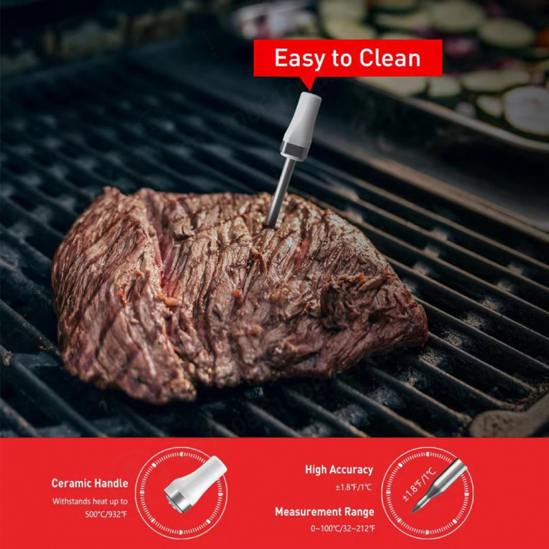 Termômetro de Carne Inteligent - Meat Thermometer Camp avaliação e preço