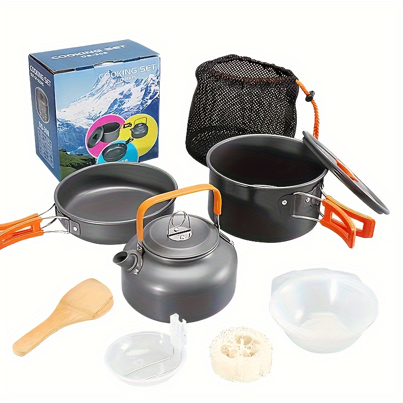 Conjunto de Utensílios de Cozi - Camping Cooking Equipment Bag avaliação e preço