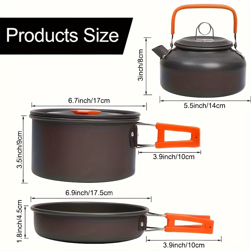 Conjunto de Utensílios de Cozi - Camping Cooking Equipment Bag avaliação e preço